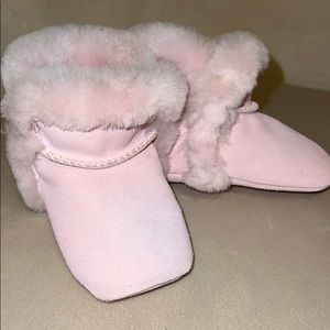 UGG Baby Girl Sheepskin Booties